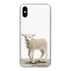 MuchoWow® Handyhülle Schutzhülle Hülle für iPhone Xs Lamm - Produktbild-Vorschau 1