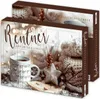 itenga Adventskalender Rentner mit Frühstücksartikeln - Produktbild-Vorschau 2