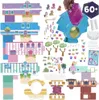 A collage of toy building pieces and accessories for a My Little Pony playset. Produktbild-Vorschau