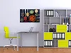 Wallario Poster - Gesunde Superfoods in Töpfen, Kunstdruck Produktbild-Vorschau 3