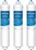 Three identical water filters arranged side-by-side against a white background. Náhled obrázku produktu