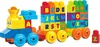 Mega Bloks ABC Musikzug mit Geräuschen (50 Teile) Produktbild-Vorschau 1