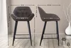 CLP 2er Set Barhocker Gibson Tresenstuhl gepolstert mit Produktbild-Vorschau 2