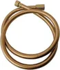 A coiled flexible hose with metal connectors on both ends, presented against a white background. Produktbild-Vorschau