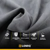 LOMIQ Mikrofaserstoff Selbstklebend, 500x150cm, Schwarz, Produktbild-Vorschau 3