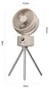 Ventilatore da campeggio ZELURXX pieghevole, batteria Anteprima dell’immagine prodotto 8