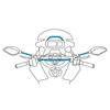 Supporto Optiline Mirror con attacco per specchietti e Anteprima dell’immagine prodotto 8