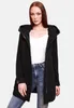 Marikoo Damen Trenchcoat Herbst Winter Jacke Kurz Mantel Produktbild-Vorschau 3