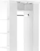 Vicco Garderobe Mats, 36.6 x 191 cm, Weiß Hochglanz Produktbild-Vorschau 6
