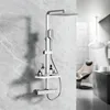 Duschsystem mit Thermostat Chrom STANEW, Duscharmatur Produktbild-Vorschau 1