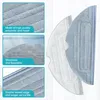Close-up shots of mop pads with descriptive text overlays. Produktbild-Vorschau