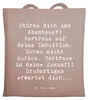 Mr. & Mrs. Panda Jutebeutel Spruch Tapferkeit und Intuition Produktbild-Vorschau 1