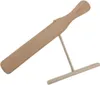 A wooden crepe spreader tool on a white background. Anteprima dell’immagine prodotto