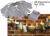 Foto Lichterkette 40 LED-Klammer-Clips 5,50m Batterie 3X Produktbild-Vorschau 1