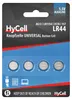 HyCell 1516-0024 Batterie Alkaline Knopfzelle Typ LR44 4er Anteprima dell’immagine prodotto 2
