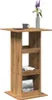 vidaXL Table de bar avec étagères Chêne Artisan 60x60x102 Voir les images du produit 2