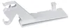 A white plastic hinge for a freezer door. Anteprima dell’immagine prodotto