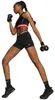 NOS Nike one Women Short BLACK/WHITE BLACK/WHITE S Produktbild-Vorschau 19