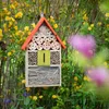Insektenhotel bunt 47x31x7 cm mit 6 Fächern, Produktbild-Vorschau 5