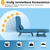 Rozkładany fotel rozkładany COSTWAY 4 w 1, sofa rozkładana Podgląd zdjęcia produktu 4