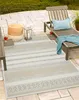 Outdoor Teppich Flachgewebe Balkonteppich Terasse Produktbild-Vorschau 7