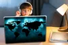 MuchoWow® Laptop Aufkleber Sticker Cover Weltkarte - Produktbild-Vorschau 3