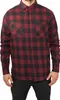 Urban Classics CHECKED FLANELL Hemd schwarz bordeaux - L Produktbild-Vorschau 6