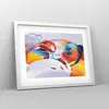 Gerahmtes Poster - Weißer Rahmen - Abstraktion modern - Produktbild-Vorschau 8
