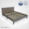 Polsterbett 140x200 und 160x200 cm mit Lattenrost und Produktbild-Vorschau 3