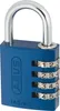 Cadenas à combinaison ABUS aluminium 145/40 Bleu Lock-Tag - Voir les images du produit 2