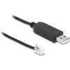 DELOCK Adapterkabel USB Typ-A zu seriell RS-232 RJ9RJ10 2m Produktbild-Vorschau 5
