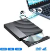Externes CD DVD Laufwerk USB 3.0 + Typ-C, Slim Design, DVD Produktbild-Vorschau 2