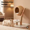 Fudajo tiragraffi di design con cesto per gatti alto 83 cm, Anteprima dell’immagine prodotto 15
