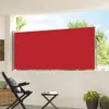 vidaXL Ausziehbare Seitenmarkise 120x300 cm Rot Produktbild-Vorschau 3