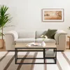 VOWNER Couchtisch, Wohnzimmer Tisch, Stahlrahmen Produktbild-Vorschau 6