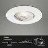 Lampe LED encastrée BRILONER LEUCHTEN KULANA, 5 W, 460 lm, Voir les images du produit 5
