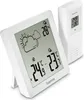 A white digital weather station with an indoor unit and an outdoor sensor, displayed on a white background. Náhled obrázku produktu