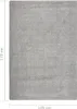 vidaXL Koberec Shaggy Light Grey 120x170 cm protišmykový Náhľad obrázku produktu 4