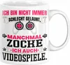 Zocker Gamer Geschenk Tasse Ich Bin Nicht immer Schlecht Produktbild-Vorschau 1