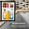 Klarstein - mini chladnička, 65 l, 0 - 10 °C, tichá, na Náhľad obrázku produktu 5