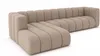 Kaiser Möbel Ecksofa L-Form GRAND 318 cm, stoff Salvador, Produktbild-Vorschau 3