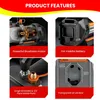 Vakuová pumpa pro chladiva – 1/2 HP, 7 CFM, 6400 ot./min, Náhled obrázku produktu 8