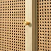Merax komoda rattanowa wiklinowa kredens z regulowanymi Podgląd zdjęcia produktu 10