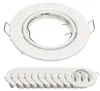 10x Einbaurahmen Mattweiß 6101-A-MW Ø65 mm für Leuchtmittel Produktbild-Vorschau 1