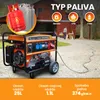 Extralink EGH-5500 Hybridný Generátor LPG CNG Benzín 5,5kW Náhľad obrázku produktu 5