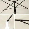 SONGMICS Sonnenschirm 200 x 125 cm UPF 50+ Sonnenschutz Produktbild-Vorschau 7