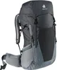 A gray Deuter backpack is shown against a white background. Podgląd zdjęcia produktu
