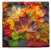 HomeView Herbstmotiv Dekorative Kissenhülle Blatt 40x40 cm Produktbild-Vorschau 5