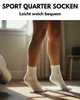 kurze Sportsocken Herren Damen Tennissocken Quarter mit Produktbild-Vorschau 2