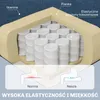 Fotel uszak HOMCOM z podłokietnikami, fotel wypoczynkowy z Podgląd zdjęcia produktu 5